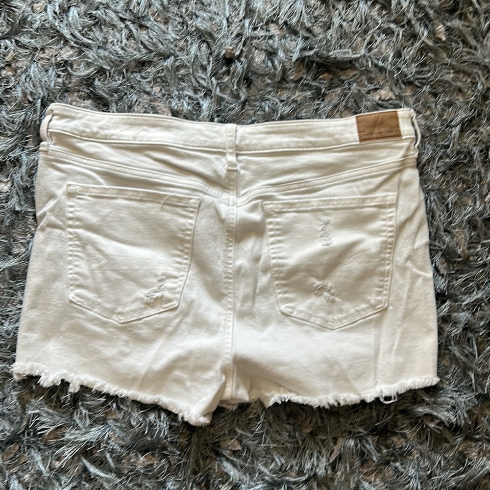 AEO hi-rise shortie jean shorts - Picture 5 of 5